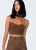 Kallista Top Brown sold by Princess Polly