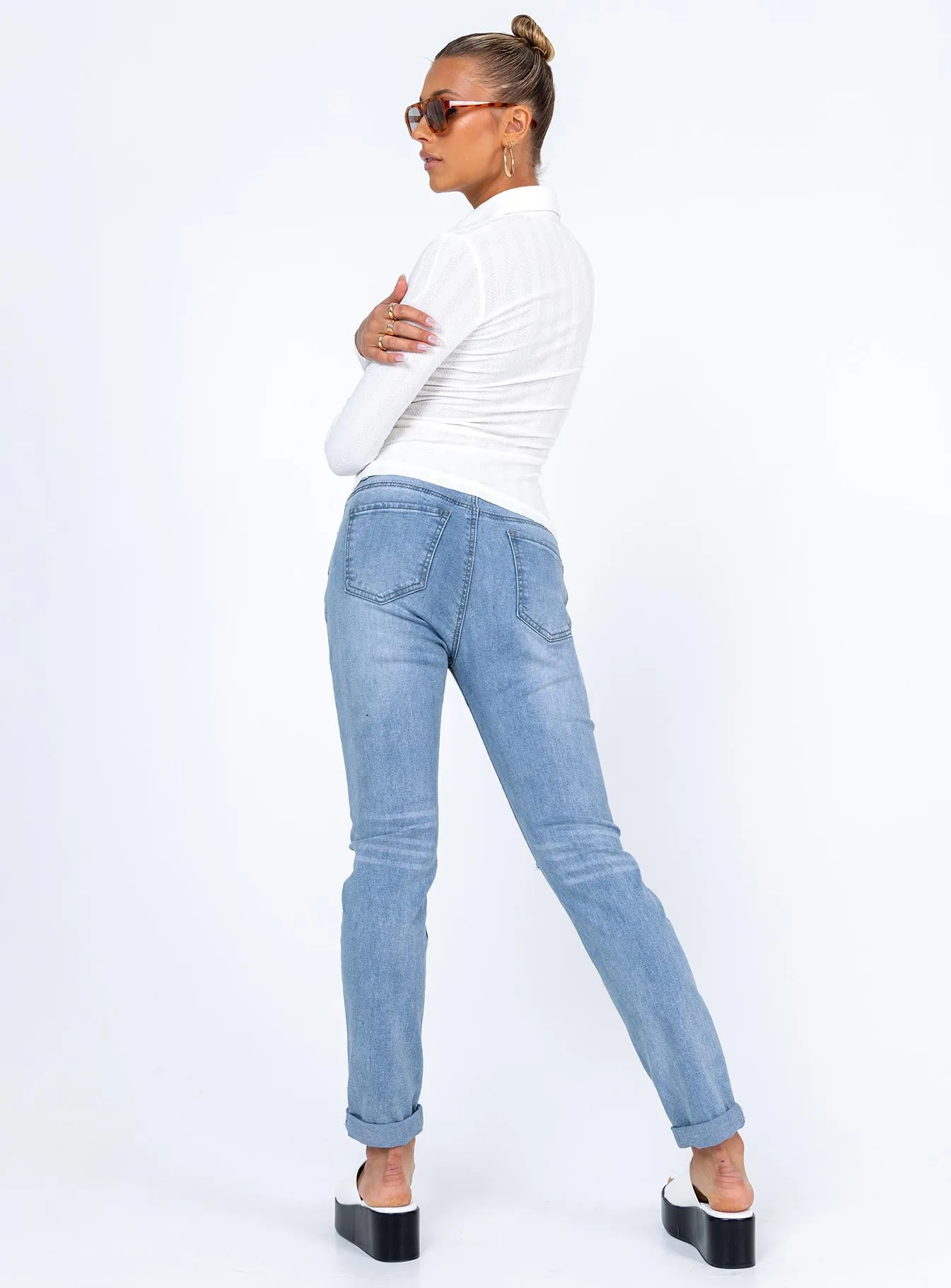 Osuna Denim Jeans sold by Princess Polly product image thumbnail 4
