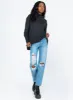 Larnee Turtleneck Sweater Black sold by Princess Polly