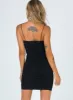 I Want You Mini Dress Black sold by Princess Polly