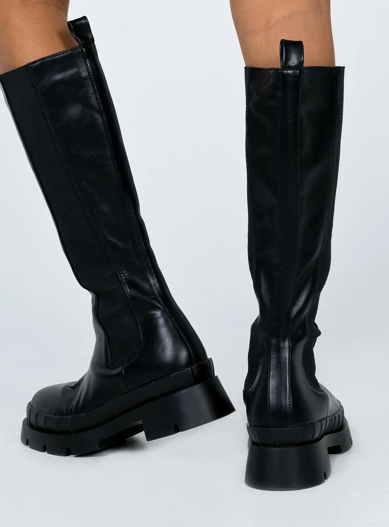 Douglas Boots Black sold by Princess Polly product image thumbnail 4