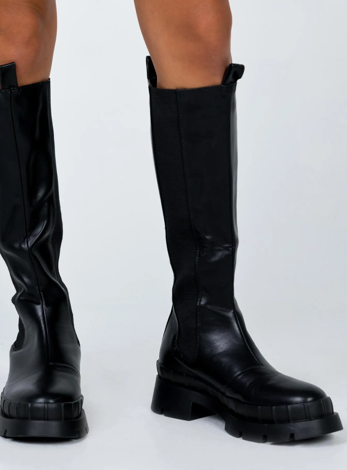 Douglas Boots Black sold by Princess Polly product image thumbnail 2