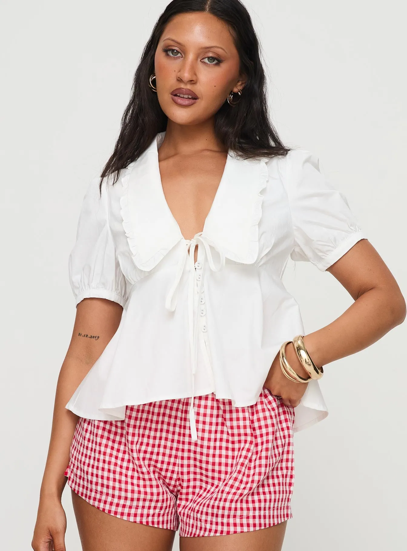 Tink Top White sold by Princess Polly product image thumbnail 2