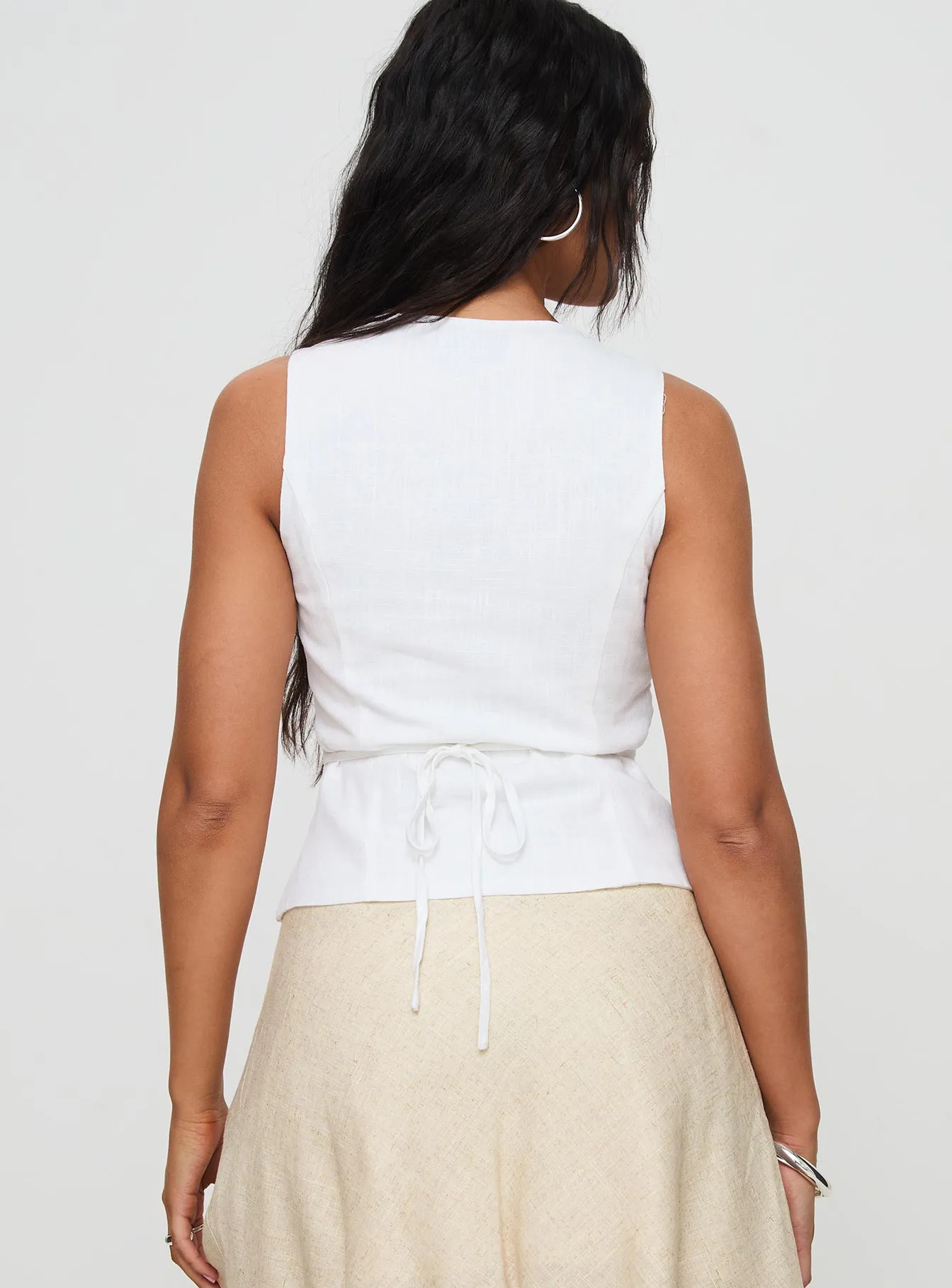 Anabeth Top White sold by Princess Polly product image thumbnail 5
