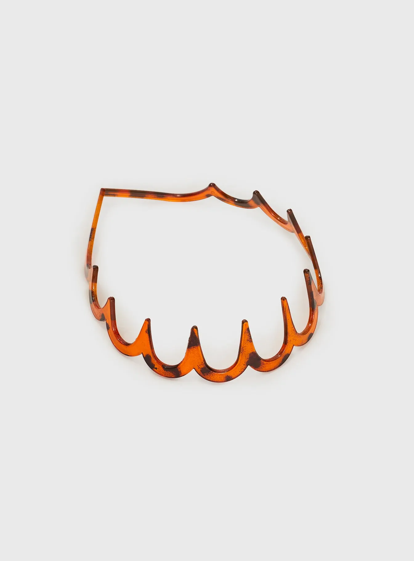 Demie Headband Tortoise sold by Princess Polly product image thumbnail 4