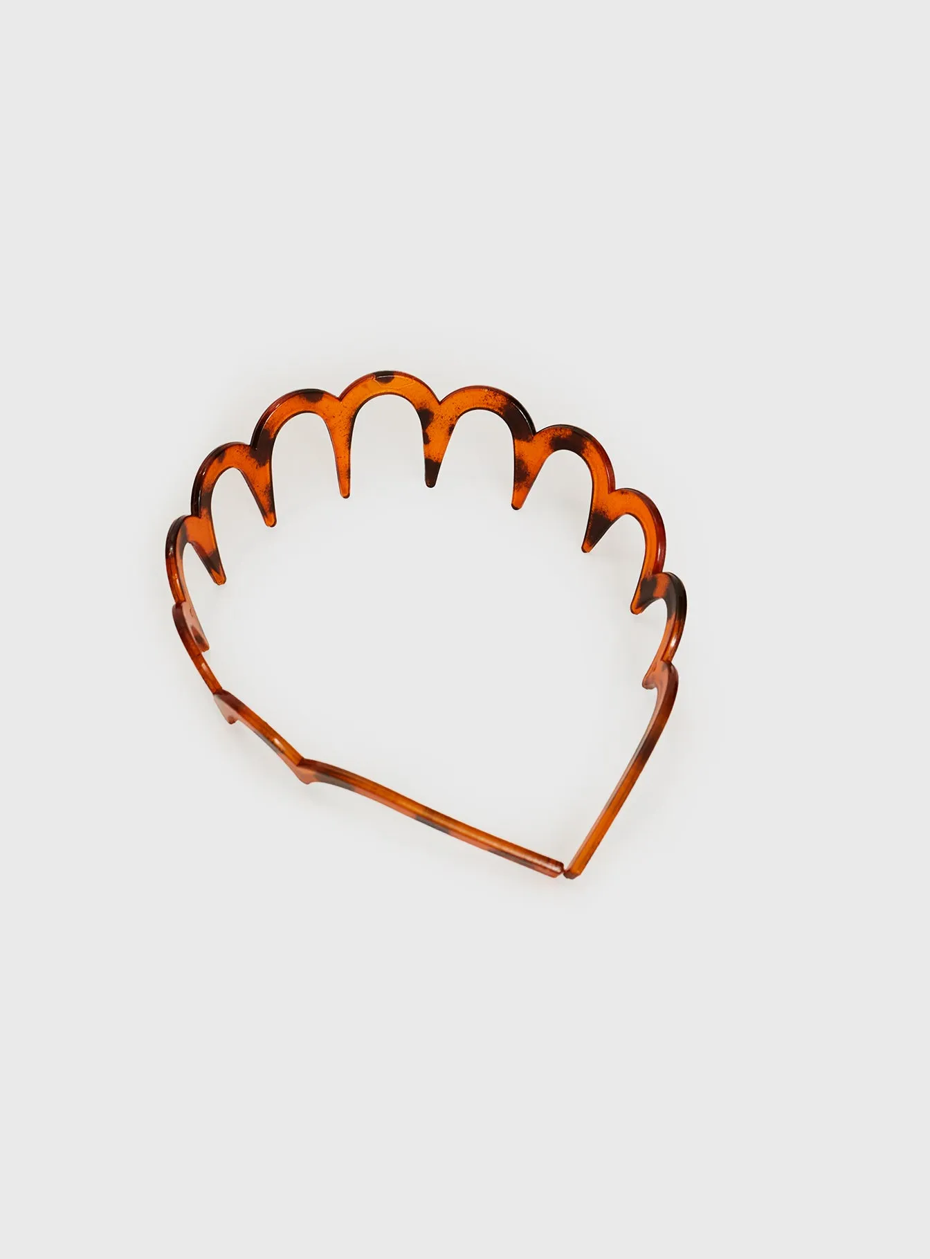 Demie Headband Tortoise sold by Princess Polly product image thumbnail 3