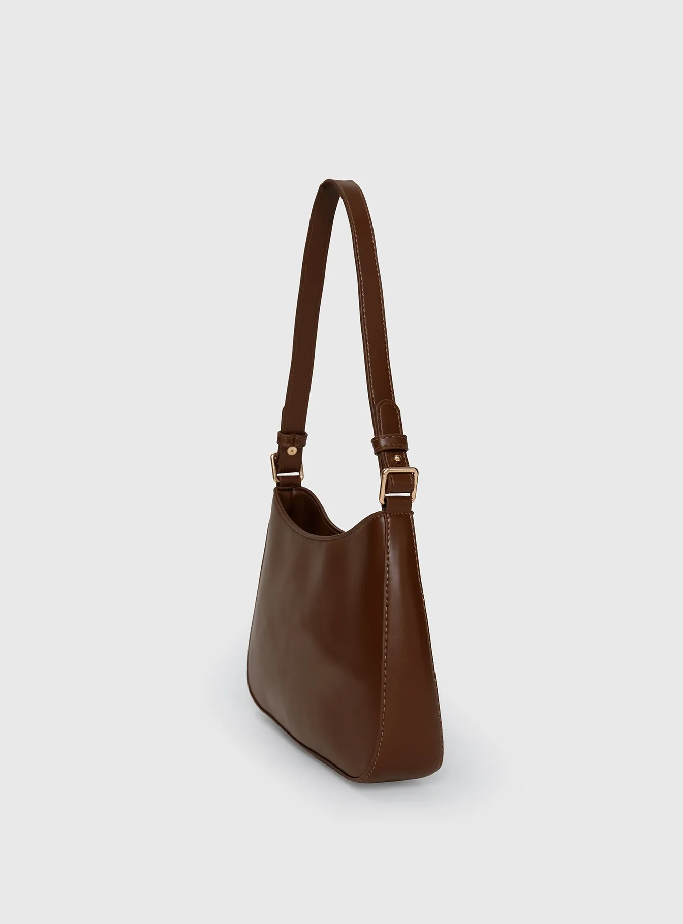 Vesperea Shoulder Bag Chocolate Brown sold by Princess Polly product image thumbnail 3