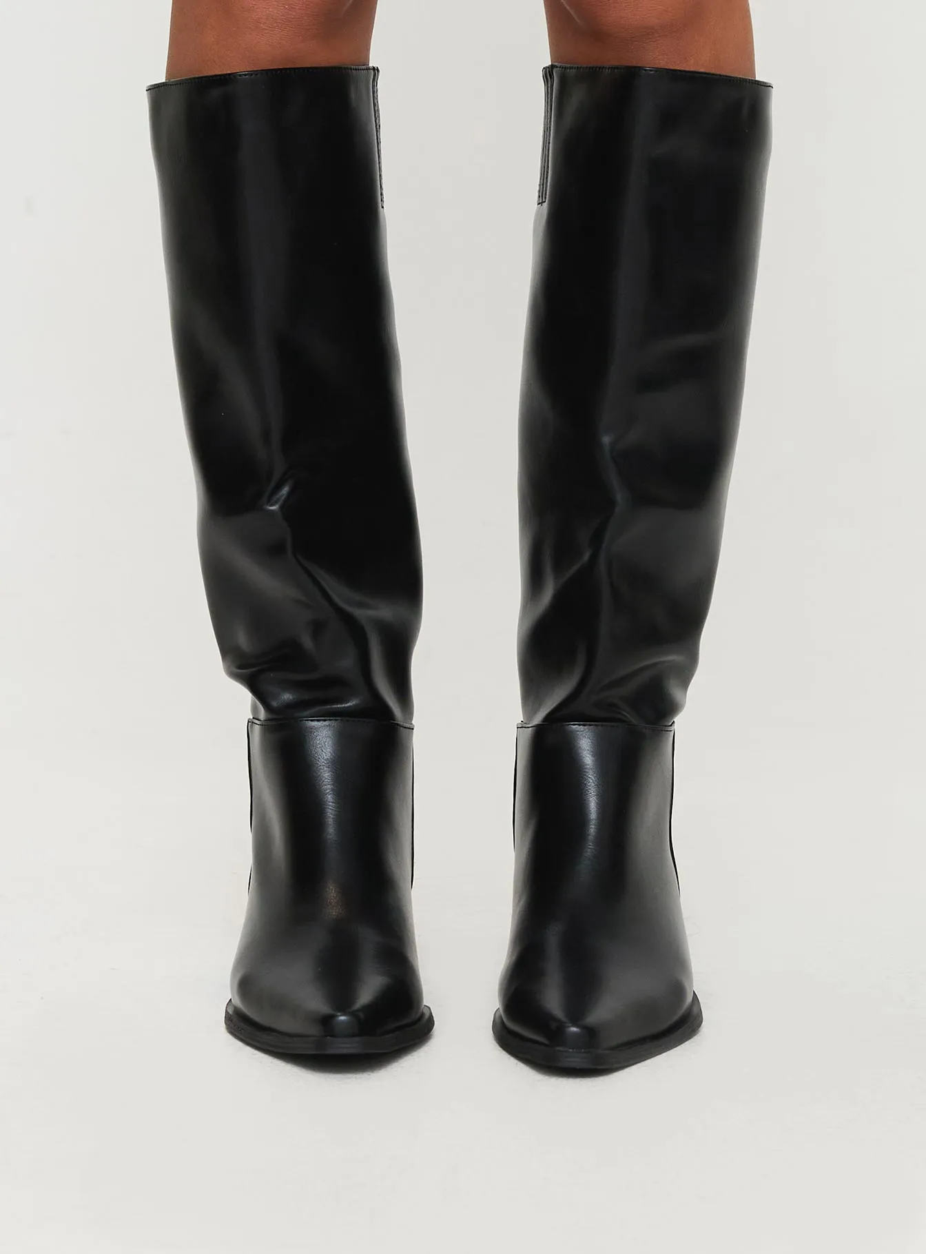 Rashi Knee High Boots Black sold by Princess Polly product image thumbnail 2