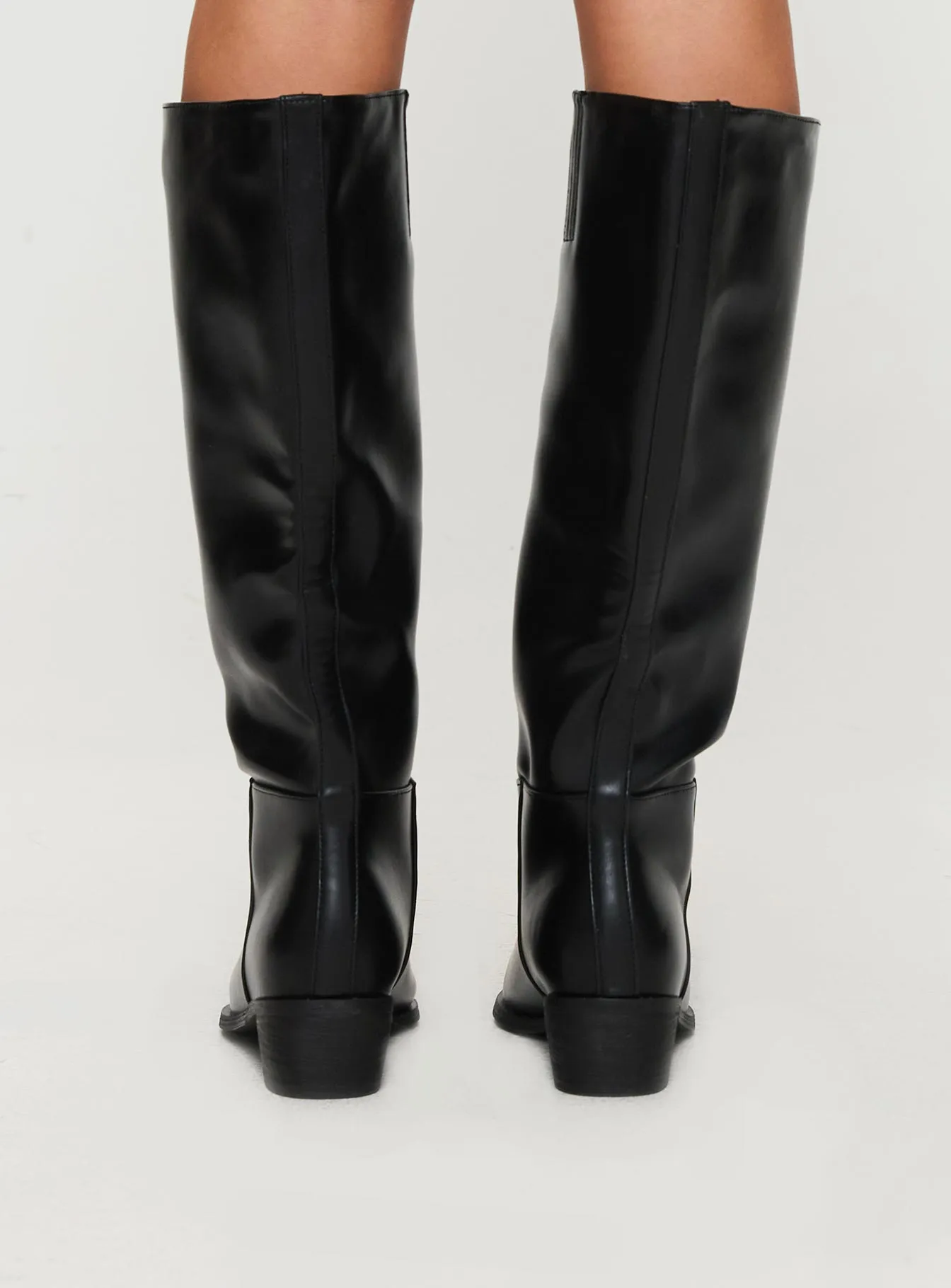 Rashi Knee High Boots Black sold by Princess Polly product image thumbnail 4