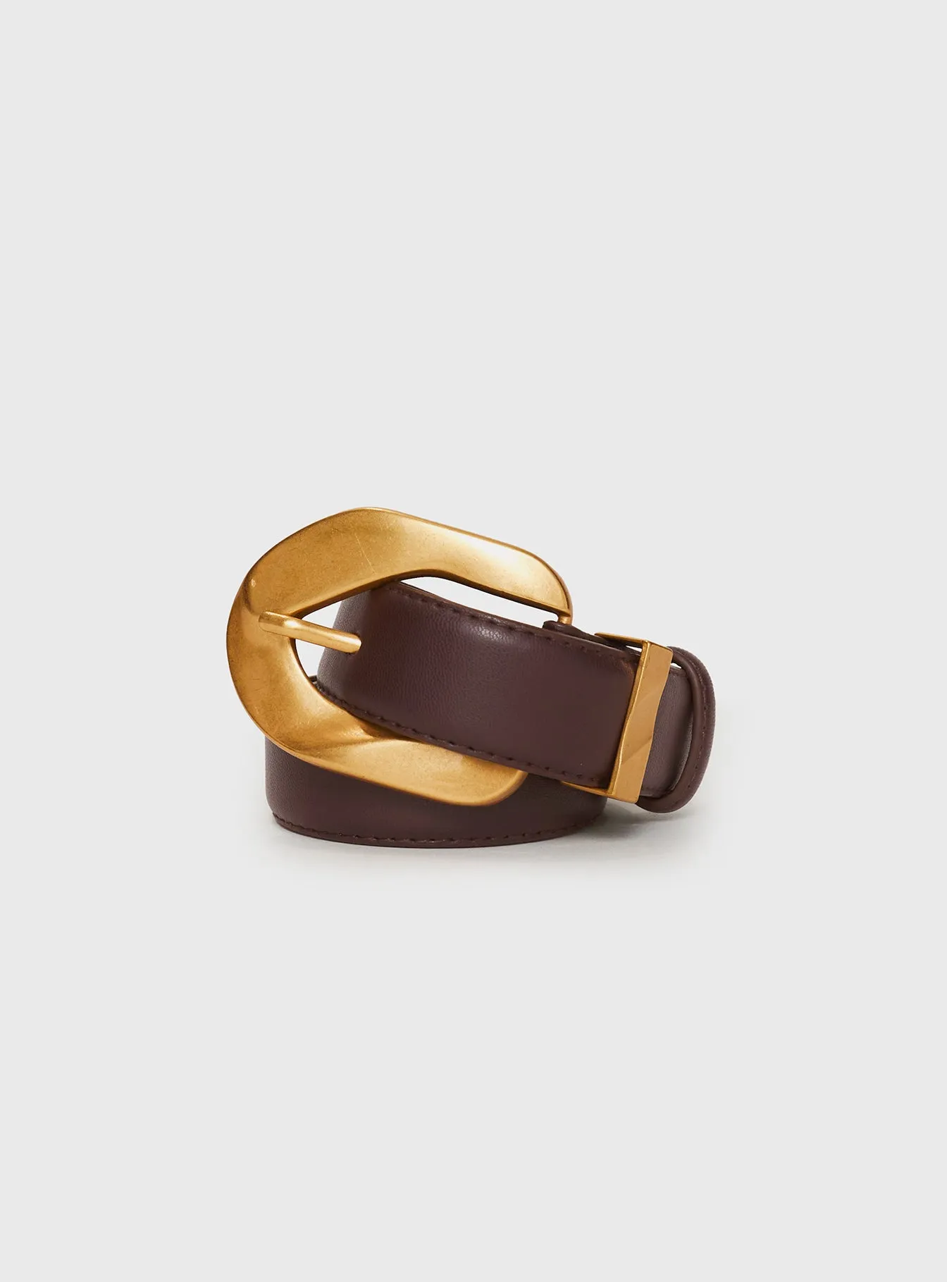 Crossett Belt Brown sold by Princess Polly product image thumbnail 2