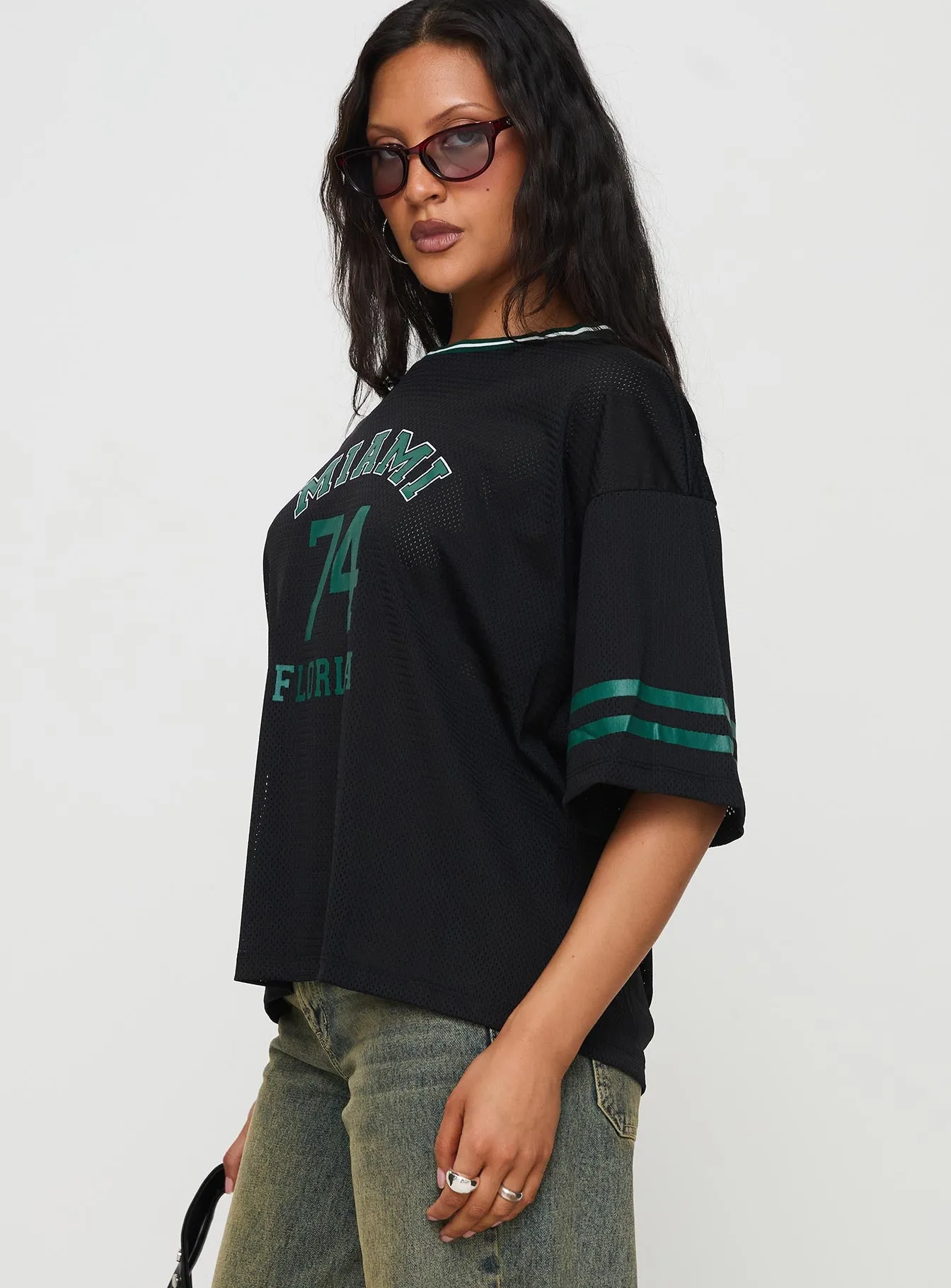 Miami 74 Top Black sold by Princess Polly product image thumbnail 4