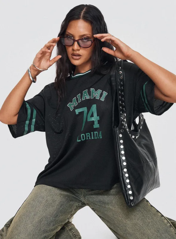 Miami 74 Top Black sold by Princess Polly
