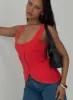 Spirito Vest Top Red sold by Princess Polly