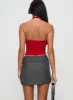 Mcvie Belted Mini Skirt Grey sold by Princess Polly