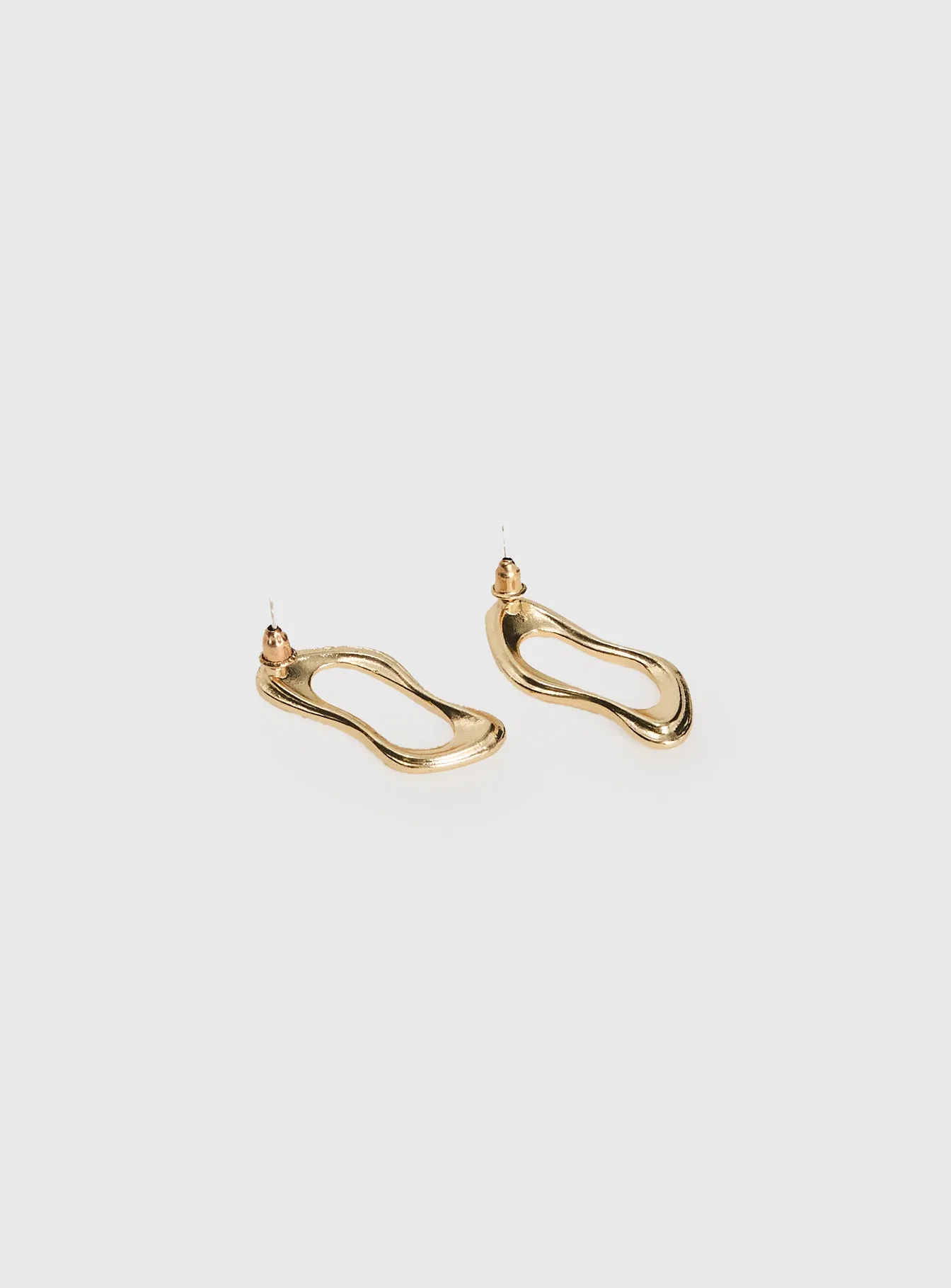Novelle Earrings Gold sold by Princess Polly product image thumbnail 3