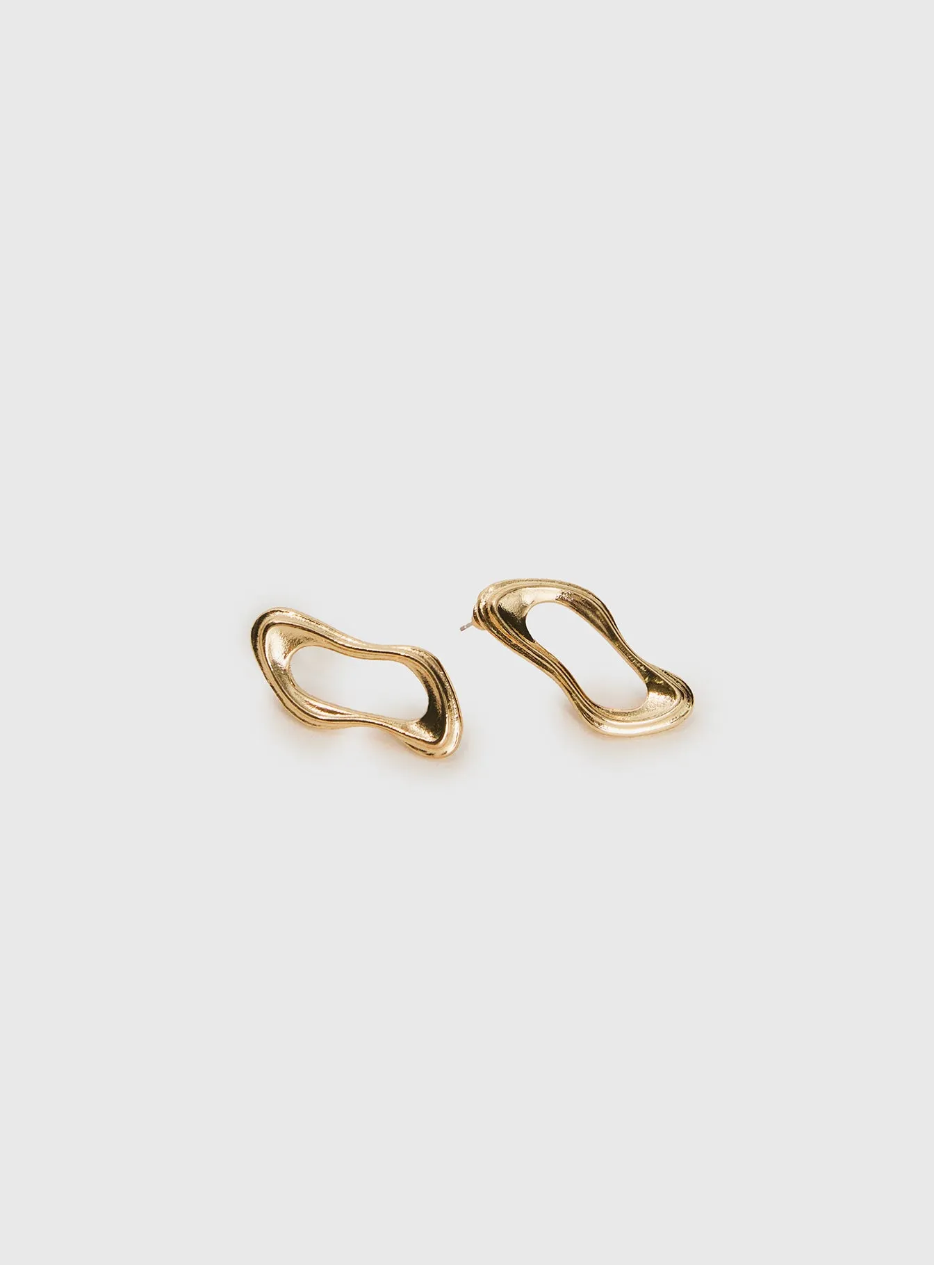 Novelle Earrings Gold sold by Princess Polly product image thumbnail 2