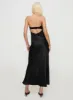 Phillipa Strapless Maxi Dress Black sold by Princess Polly