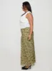 Piazia Maxi Skirt Green Curve sold by Princess Polly