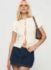 Mari Knit Top Cream sold by Princess Polly