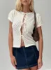 Mari Knit Top Cream sold by Princess Polly