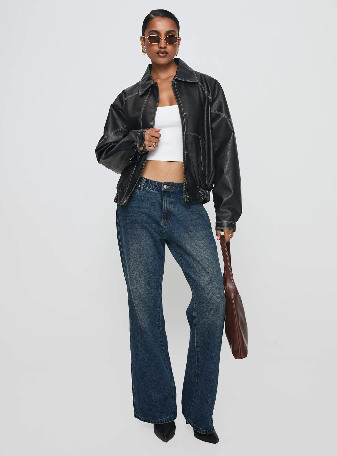 Think Different Jacket Black sold by Princess Polly product image thumbnail 3