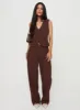 That Sweet Set Brown Pinstripe sold by Princess Polly