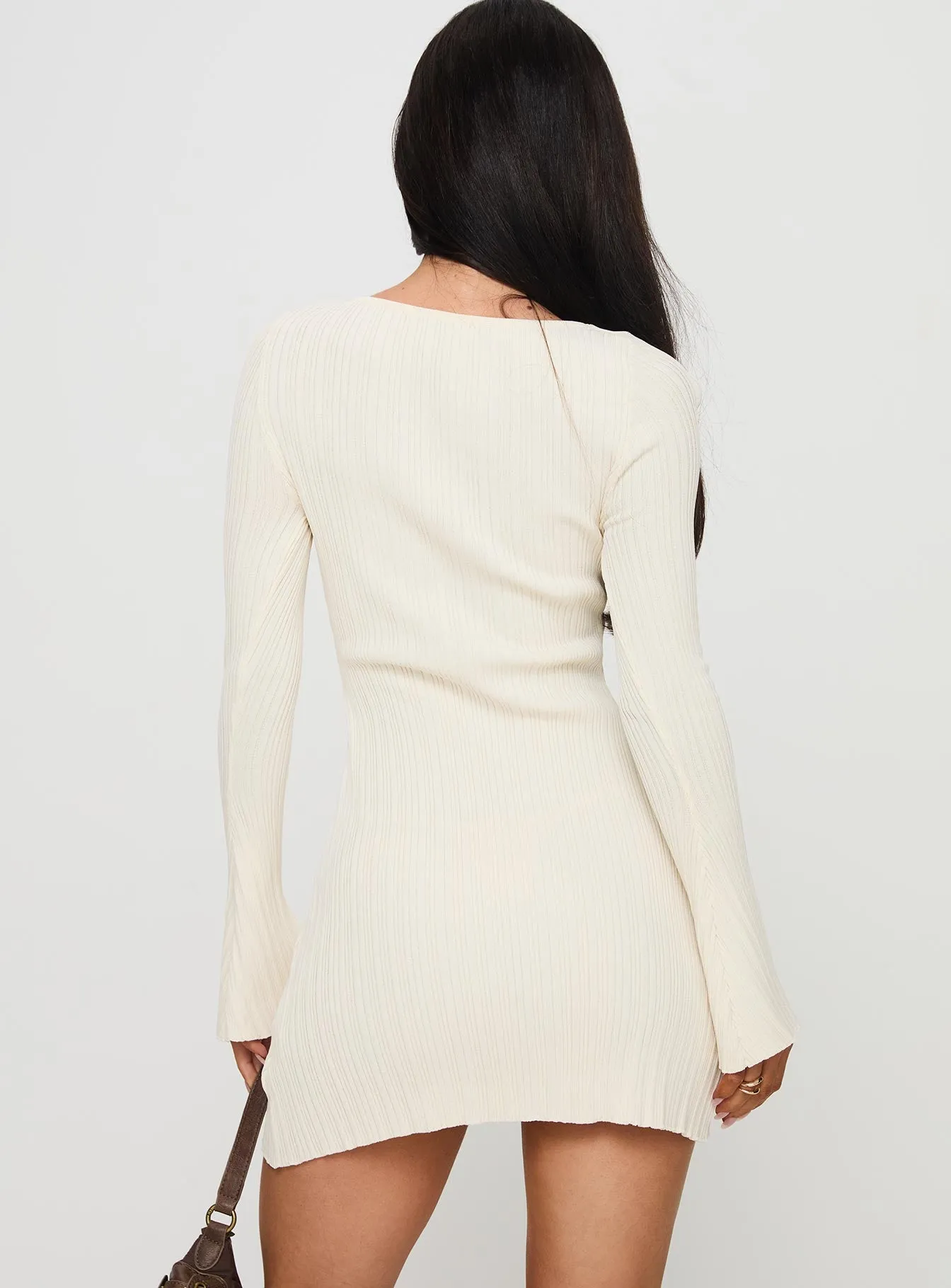 Cookson Mini Dress Cream sold by Princess Polly product image thumbnail 5