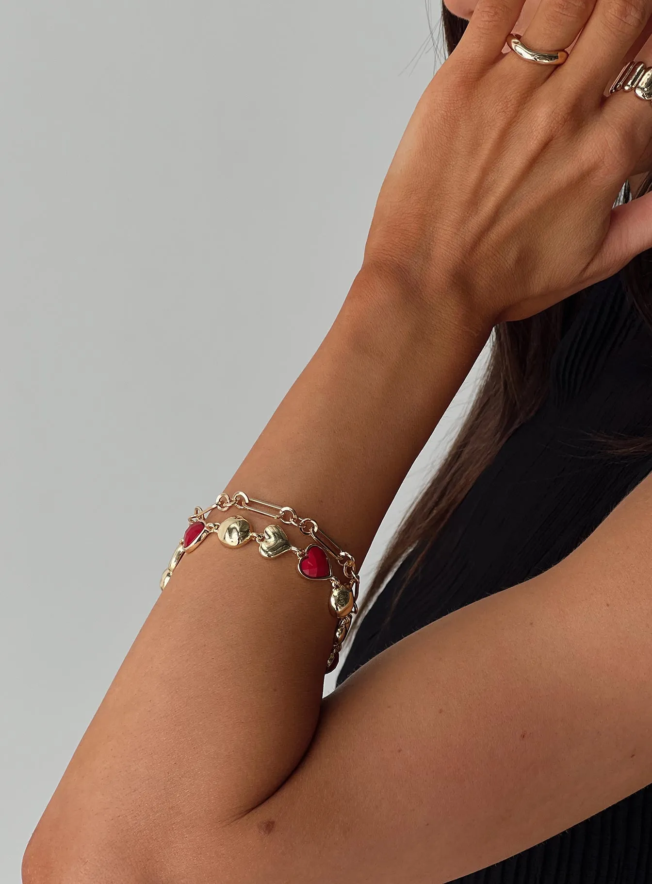 Vestige Bracelet Set Gold sold by Princess Polly