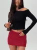 Malian Long Sleeve Top Black sold by Princess Polly