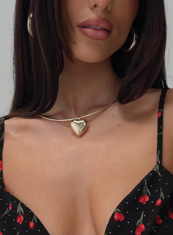 Adorn Necklace Gold sold by Princess Polly