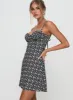 Draven Mini Dress Black Multi sold by Princess Polly
