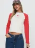 Racing Star Long Sleeve Top Red sold by Princess Polly