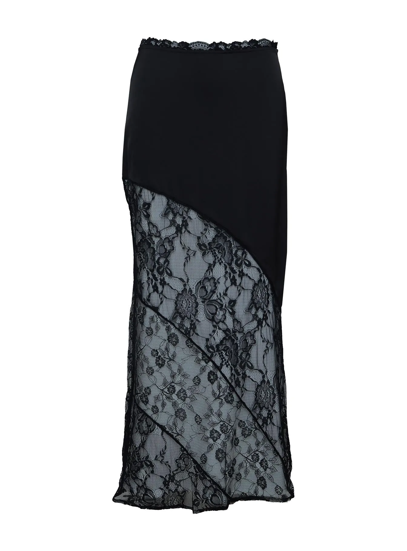 Castelli Lace Maxi Skirt Black sold by Princess Polly product image thumbnail 5