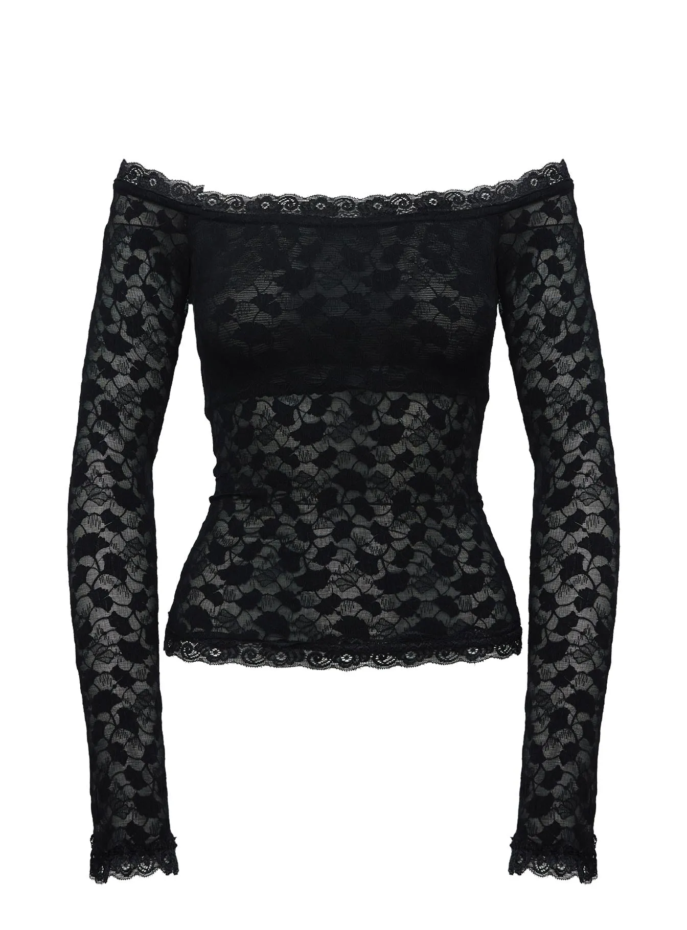 Mochapella Off The Shoulder Top Black sold by Princess Polly product image thumbnail 5