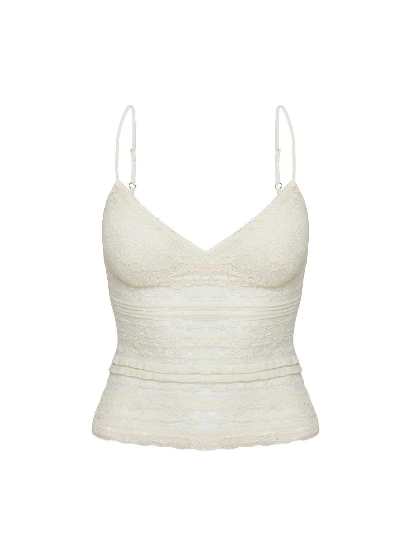 Orabela Lace Top Cream sold by Princess Polly product image thumbnail 5