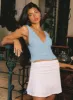 Silkie Lace Top Blue sold by Princess Polly