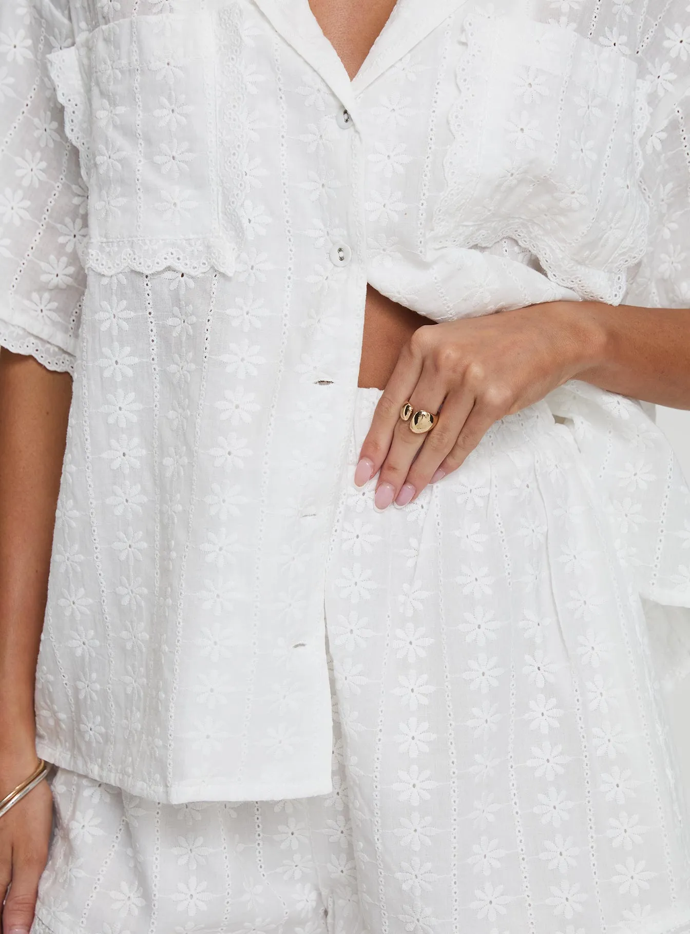 Daisy Chains Set White sold by Princess Polly product image thumbnail 5