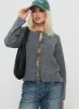 Frosty Knit Cardigan Grey sold by Princess Polly