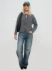 Frosty Knit Cardigan Grey sold by Princess Polly