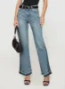 Farleigh High Rise Flared Jeans Blue sold by Princess Polly