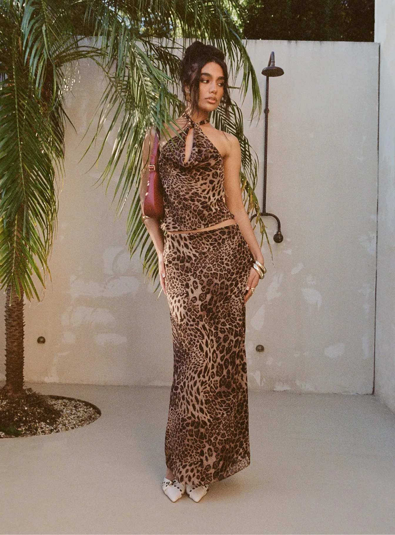 Eleganza Top Leopard Petite sold by Princess Polly product image thumbnail 3