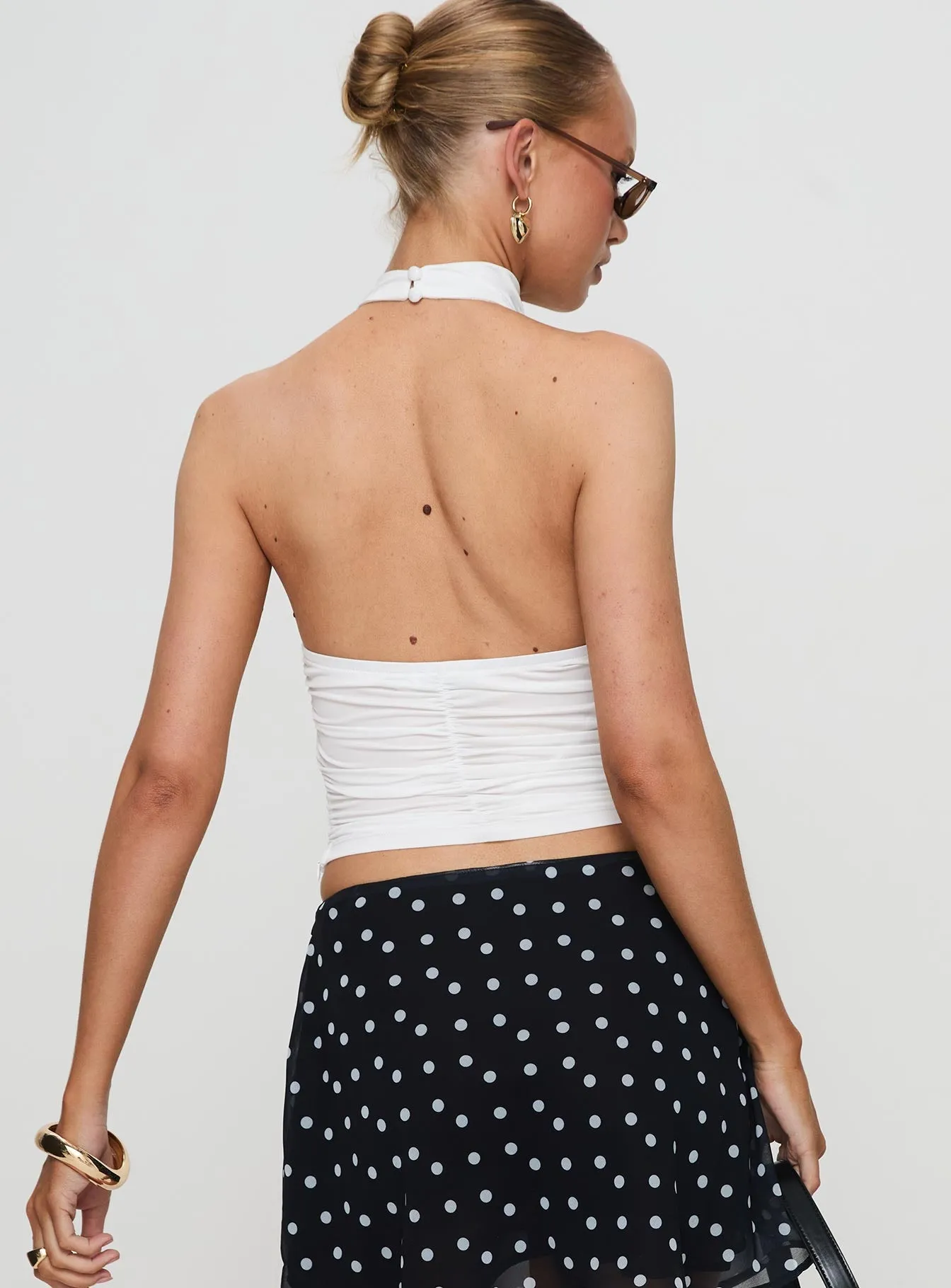 Giggle Top White sold by Princess Polly product image thumbnail 5