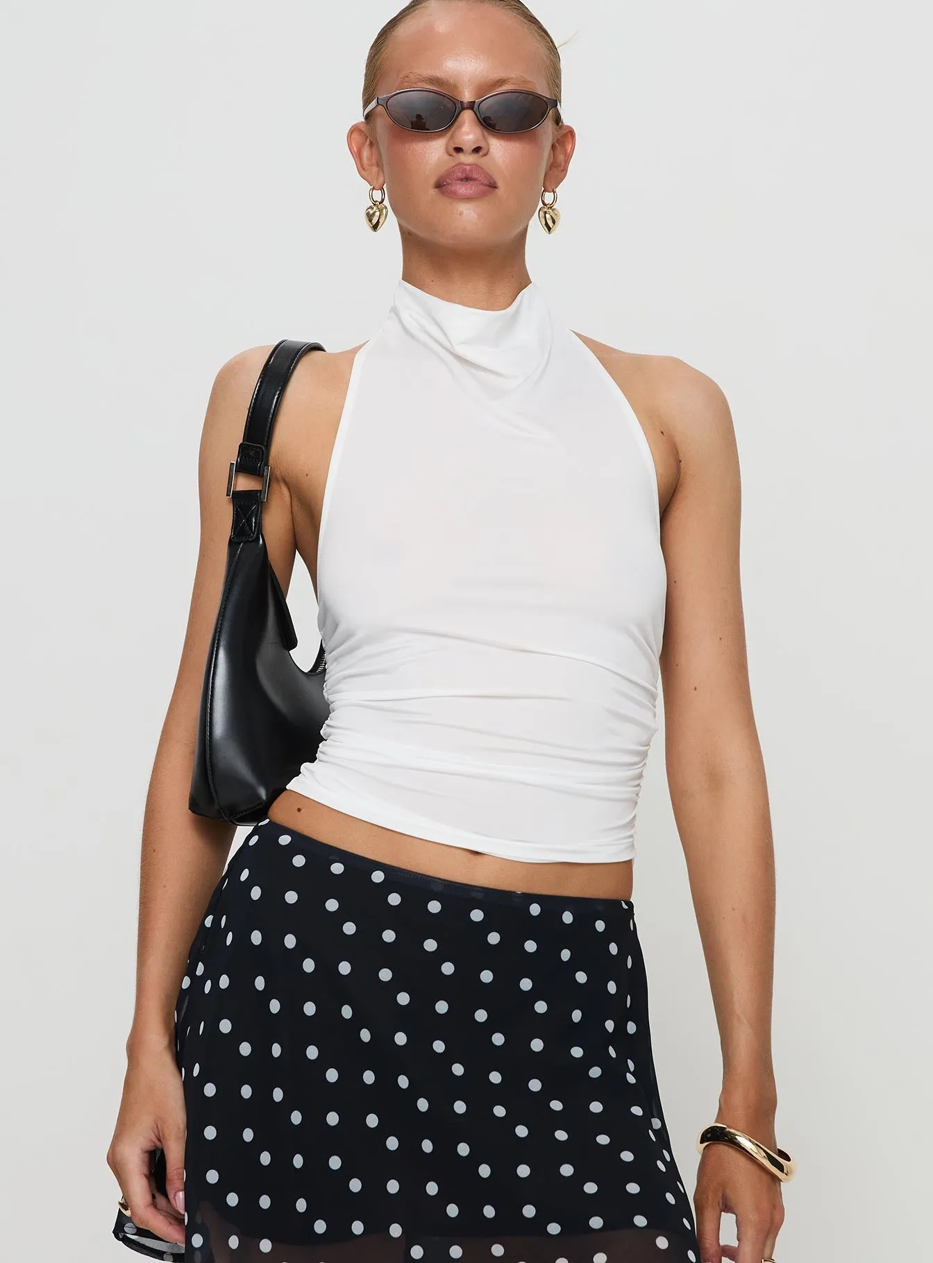 Giggle Top White sold by Princess Polly product image thumbnail 2