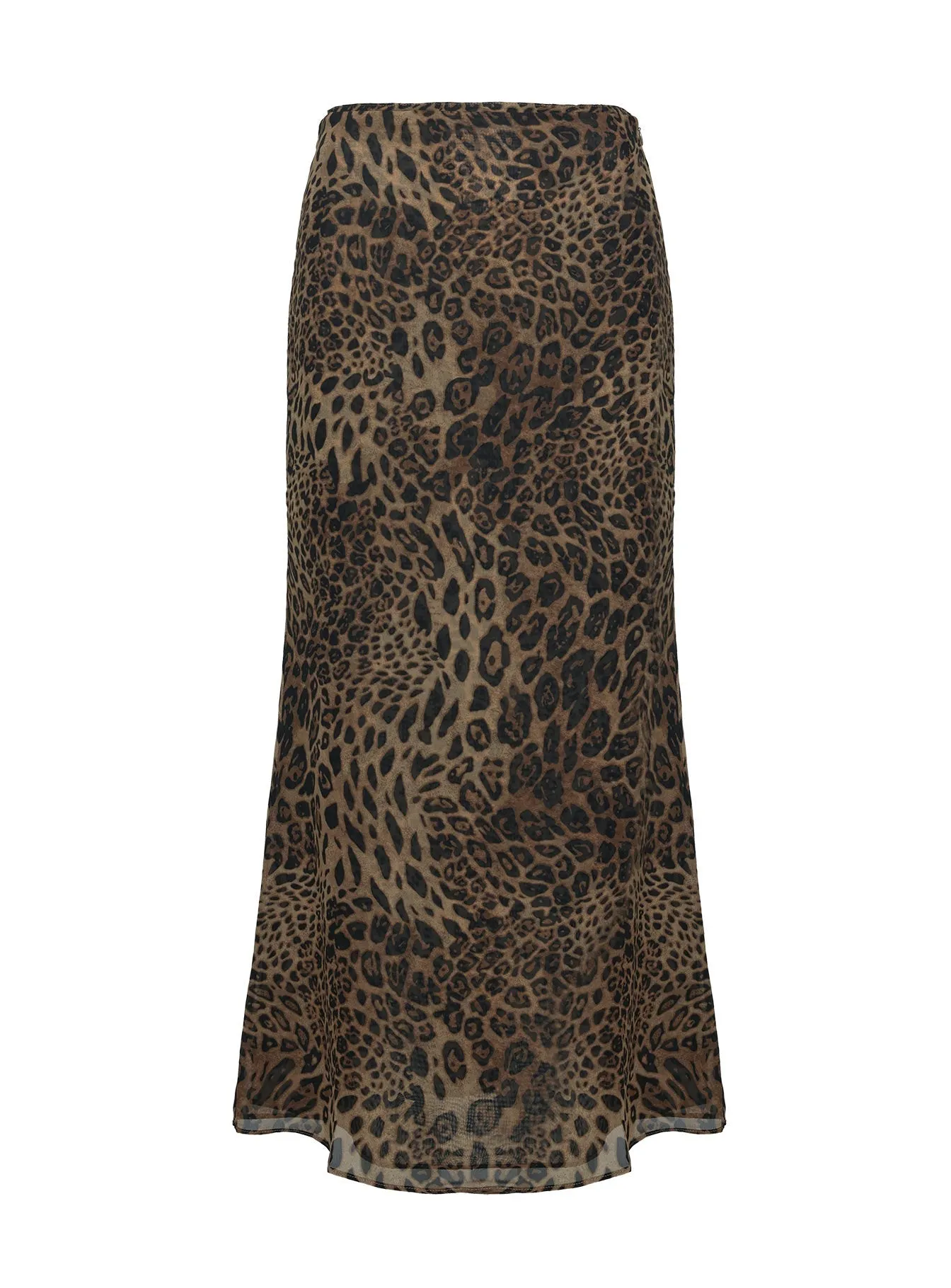 Eleganza Maxi Skirt Leopard Petite sold by Princess Polly product image thumbnail 5