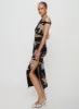 Goldrush Maxi Dress Black Floral sold by Princess Polly