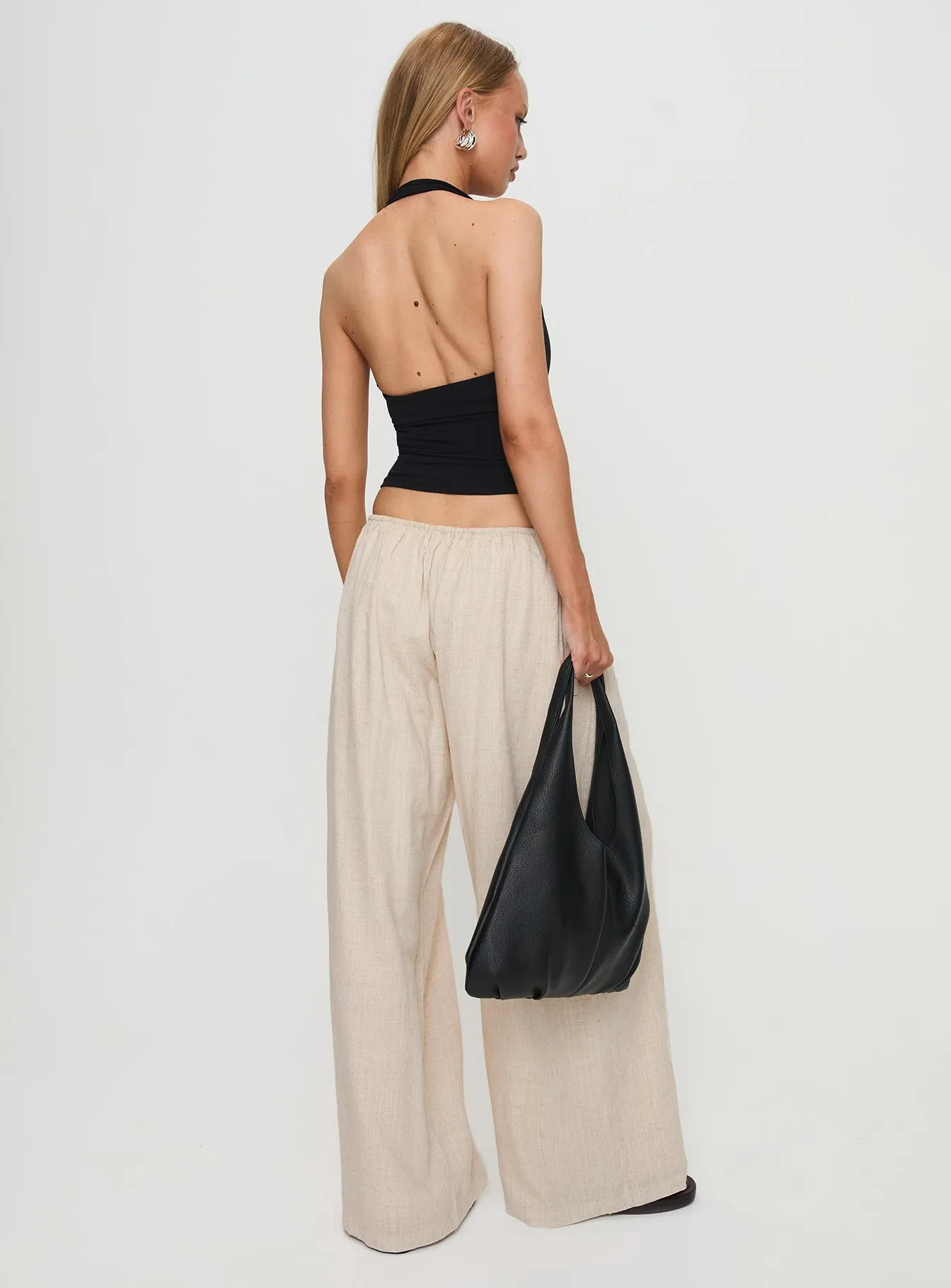 Beach Comber Linen Pant Beige sold by Princess Polly product image thumbnail 5