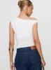 Miyako Bodysuit White sold by Princess Polly