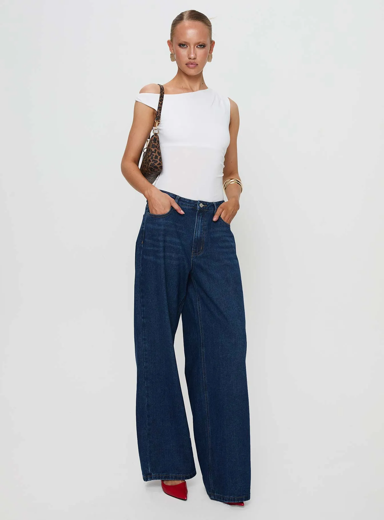 Miyako Bodysuit White sold by Princess Polly product image thumbnail 3