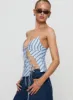 Mariah Top Blue Stripe sold by Princess Polly