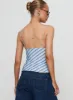 Mariah Top Blue Stripe sold by Princess Polly